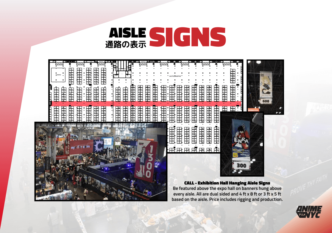 Aisle Signs