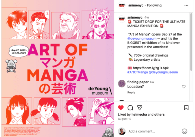 Social Media Post - Pre-Show